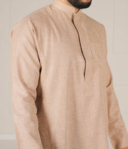 UsW Tailored Saudi Qamees Reda - Taupe