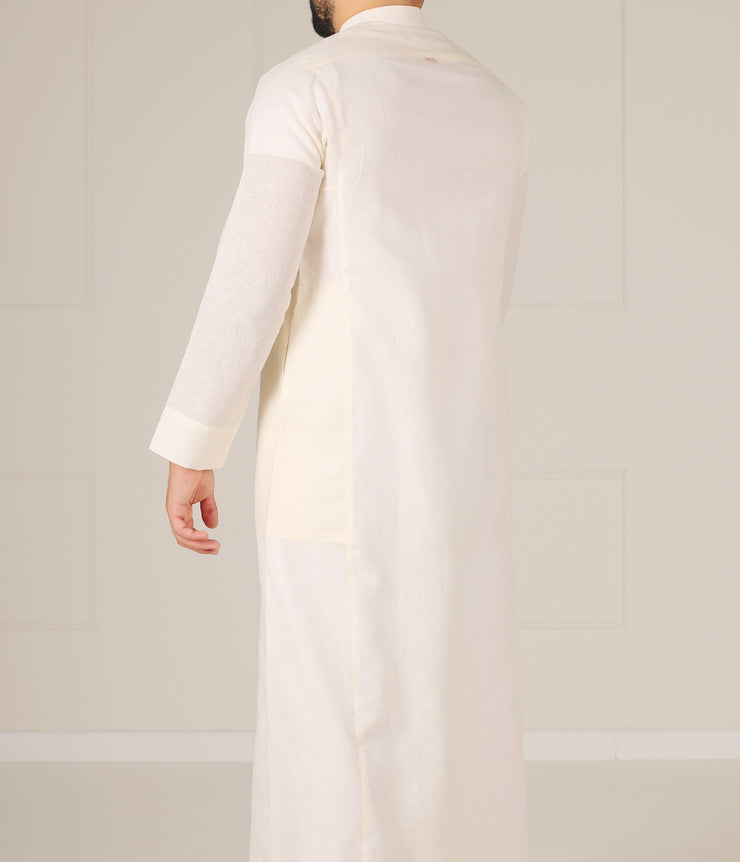 UsW Tailored Saudi Qamees Reda - Ivory