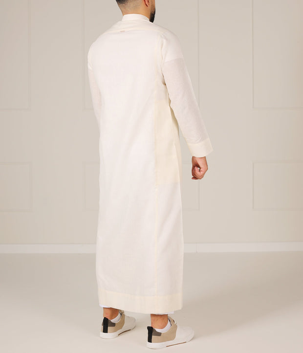 UsW Tailored Saudi Qamees Reda - Ivory