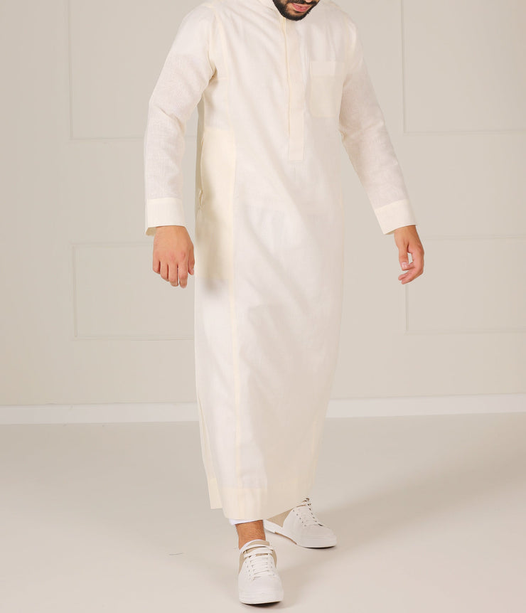 UsW Tailored Saudi Qamees Reda - Ivory