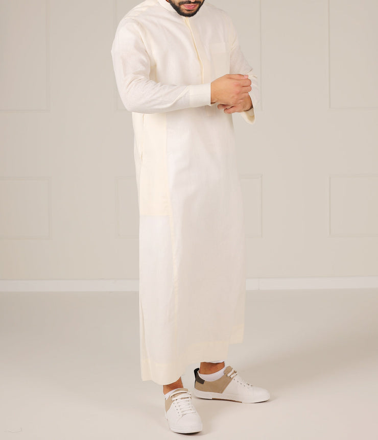 UsW Tailored Saudi Qamees Reda - Ivory