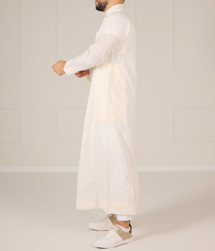 UsW Tailored Saudi Qamees Reda - Ivory