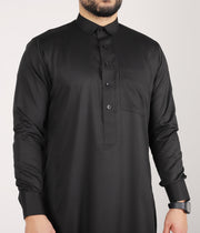 Qamis TR Soft Line by Q4him - Black