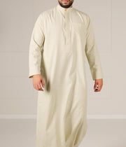 UsW Tailored Saudi Qamees Reda - Soft Green