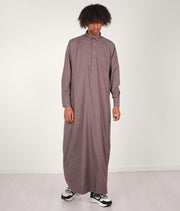 Qamis TR Soft Line by Q4him - Taupe