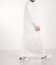 Chino Saudi Qamis - White