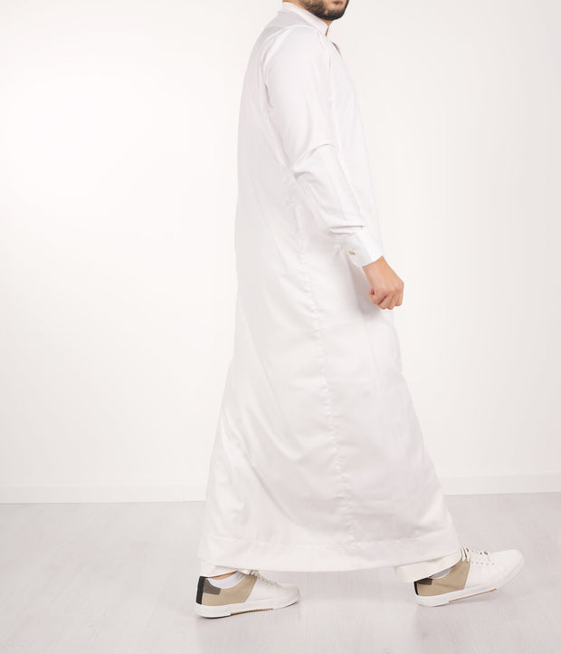 Chino Saudi Qamis - White