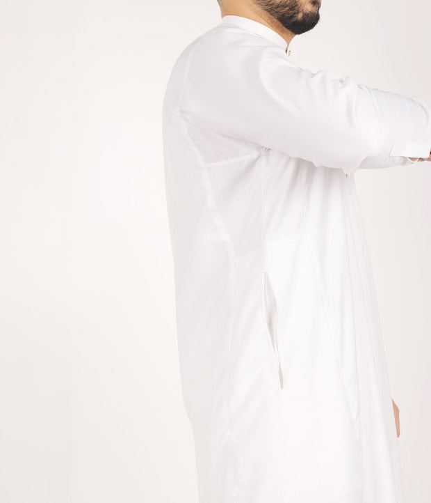 Chino Saudi Qamis - White