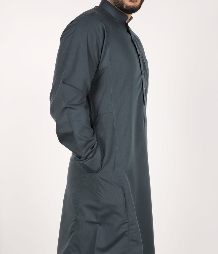 Qamis IND24 by Q4him - Petrol Green