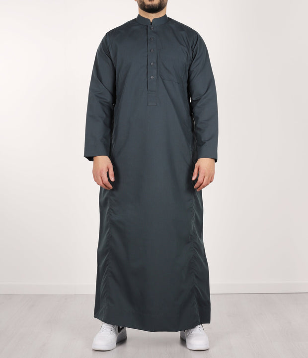 Qamis IND24 by Q4him - Petrol Green