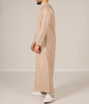 UsW Tailored Saudi Qamis Reda - Taupe