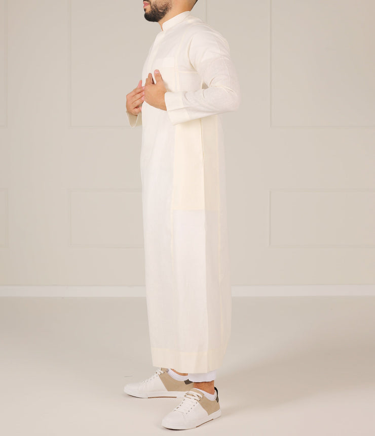 UsW Tailored Saudi Qamis Reda - Ivory