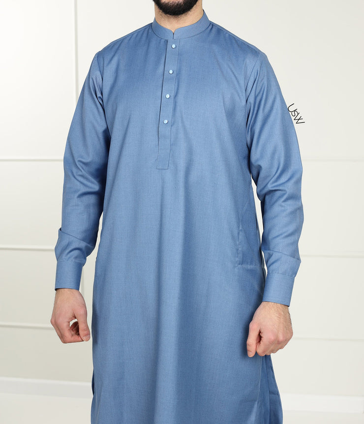 UsW - Sharwal Qamis Chino / Sky Blue