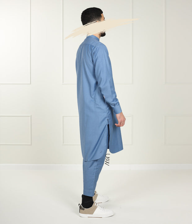 UsW - Sharwal Qamis Chino / Sky Blue