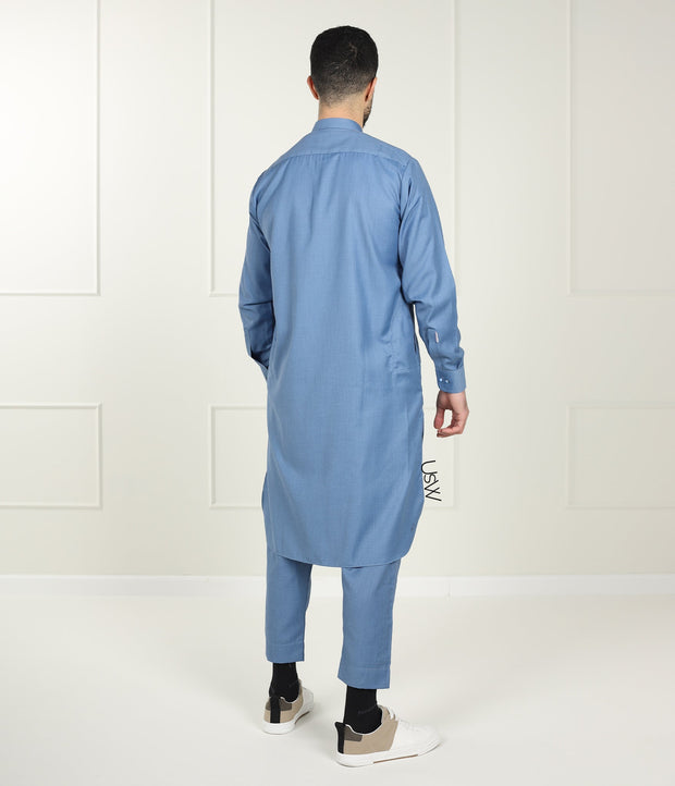 UsW - Sharwal Qamis Chino / Sky Blue