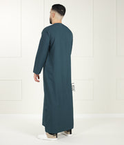 Qamis Arabesque - Bottle Green