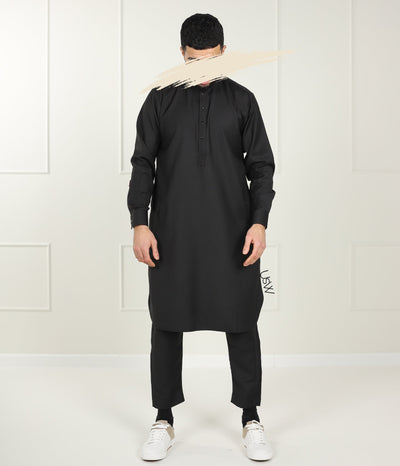 UsW - Sharwal Qamis Chino / Black