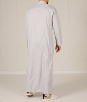 UsW Tailored Saudi Qamis Reda - Soft Grey