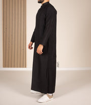 UsW Tailored Saudi Qamis Reda - Zwart