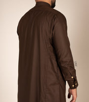 Chino Saudi Qamis - Brown