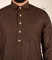 Chino Saudi Qamis - Brown