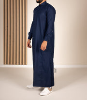 Chino Saudi Qamis - Navy