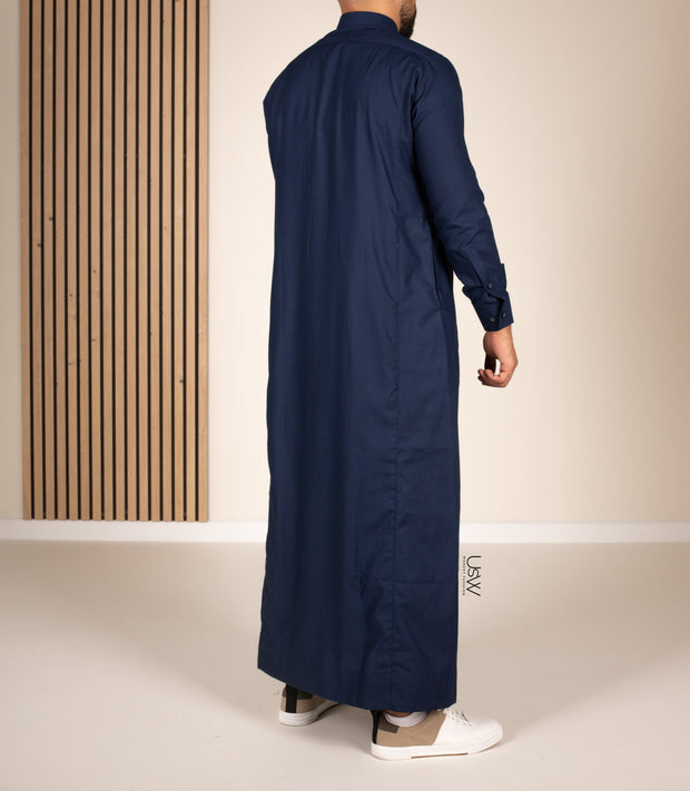 Chino Saudi Qamis - Navy